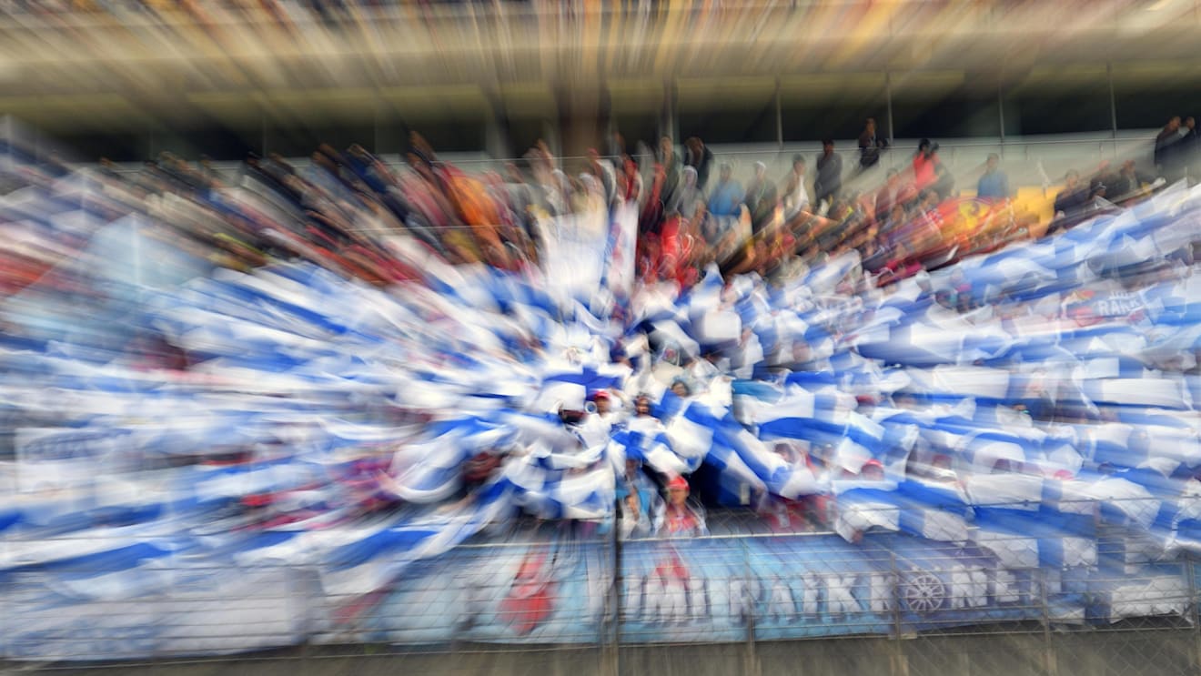 Fans at Formula One World Championship, Rd3, Chinese Grand Prix, Race, Shanghai, China, Sunday 15 April 2018. © Mark Sutton/Sutton Images