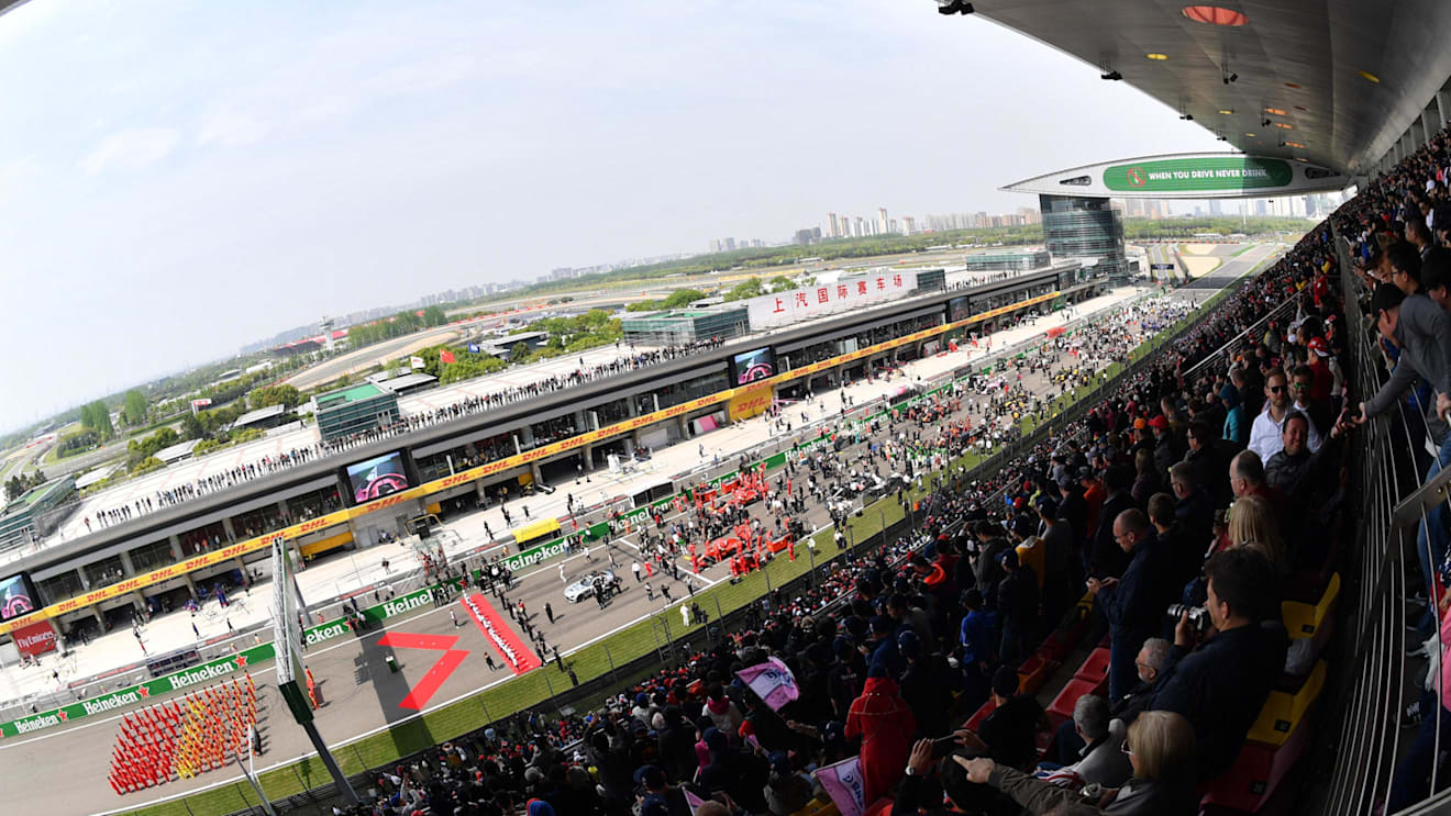 Grid at Formula One World Championship, Rd3, Chinese Grand Prix, Race, Shanghai, China, Sunday 15 April 2018. © Jerry Andre/Sutton Images