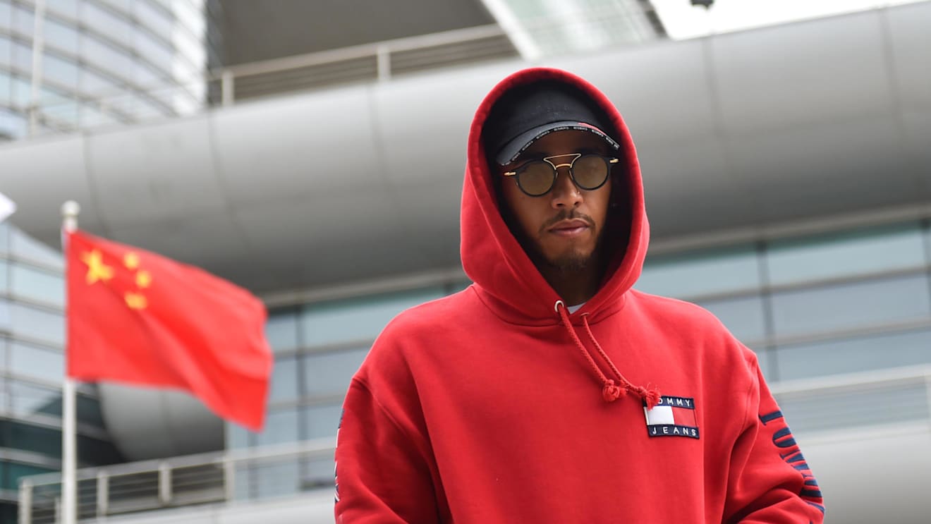 Lewis Hamilton (GBR) Mercedes-AMG F1 at Formula One World Championship, Rd3, Chinese Grand Prix, Preparations, Shanghai, China, Thursday 12 April 2018. © Jerry Andre/Sutton Images