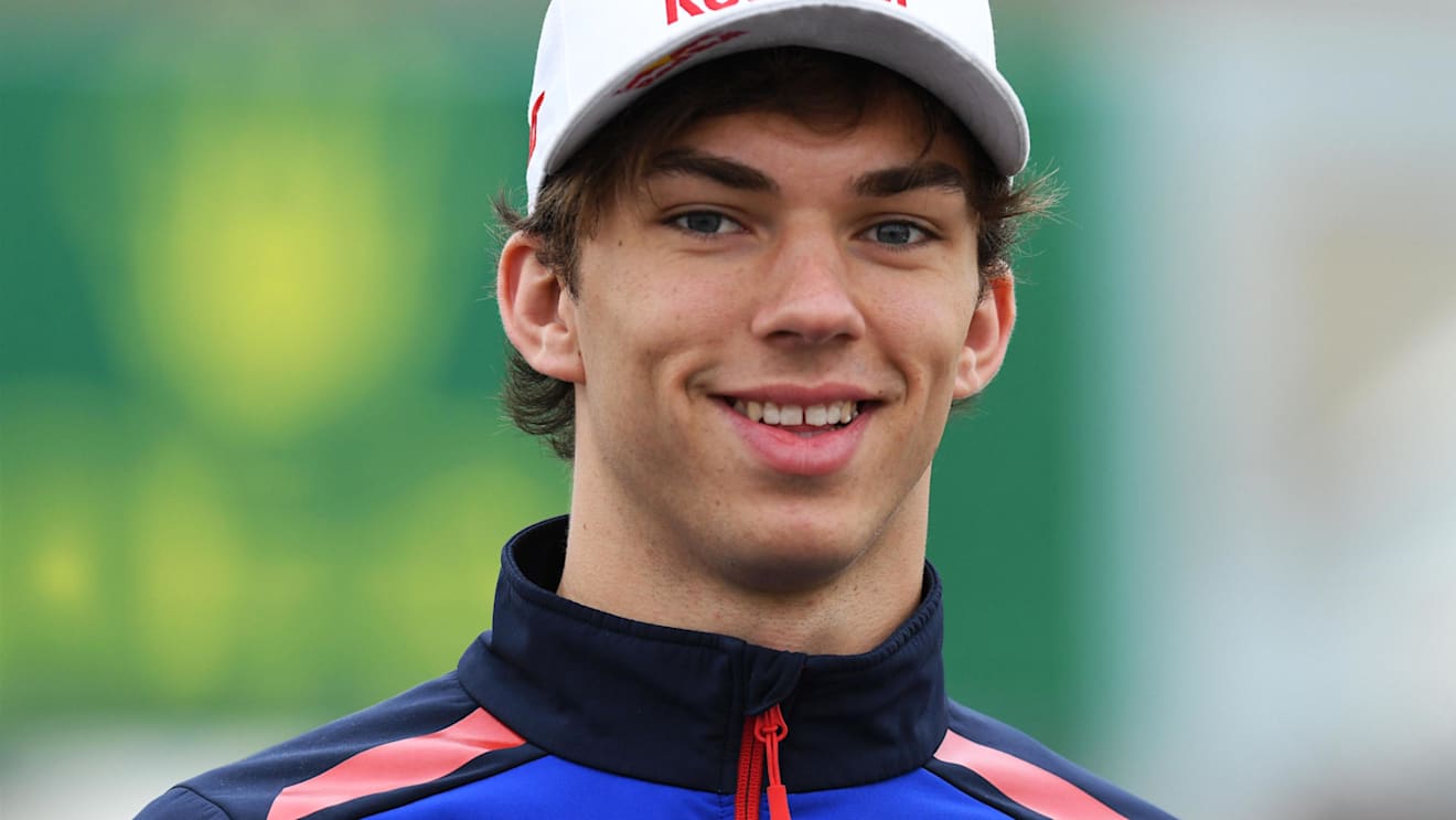 Pierre Gasly (FRA) Scuderia Toro Rosso at Formula One World Championship, Rd3, Chinese Grand Prix, Preparations, Shanghai, China, Thursday 12 April 2018. © Mark Sutton/Sutton Images