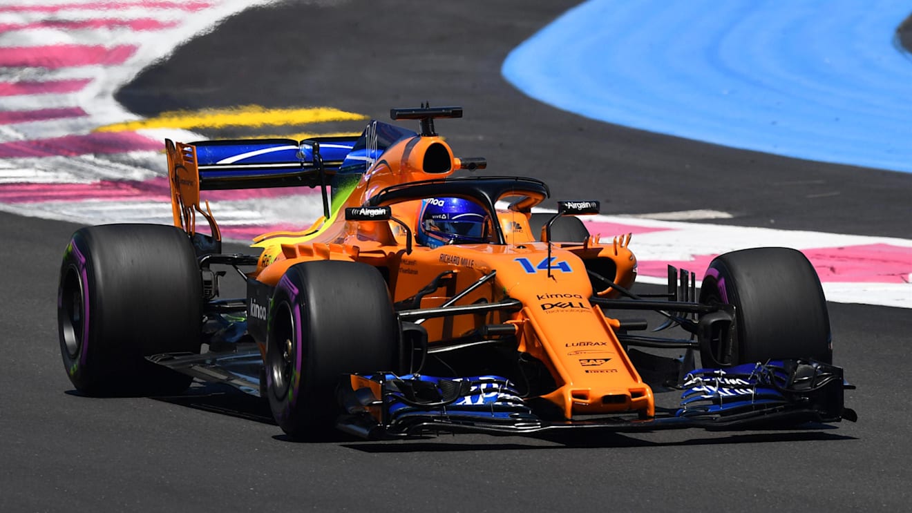 Fernando Alonso (ESP) McLaren MCL33 at Formula One World Championship, Rd8, French Grand Prix, Practice, Paul Ricard, France, Friday 22 June 2018. © Mark Sutton/Sutton Images