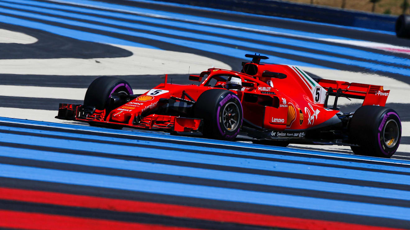 Sebastian Vettel (GER) Ferrari SF-71H at Formula One World Championship, Rd8, French Grand Prix, Practice, Paul Ricard, France, Friday 22 June 2018. © Manuel Goria/Sutton Images