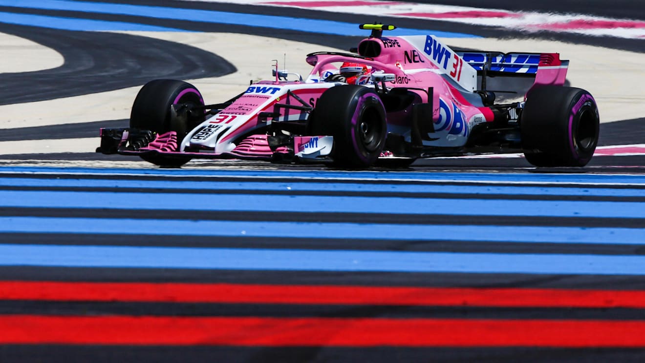 Esteban Ocon (FRA) Force India VJM11 at Formula One World Championship, Rd8, French Grand Prix, Practice, Paul Ricard, France, Friday 22 June 2018. © Manuel Goria/Sutton Images