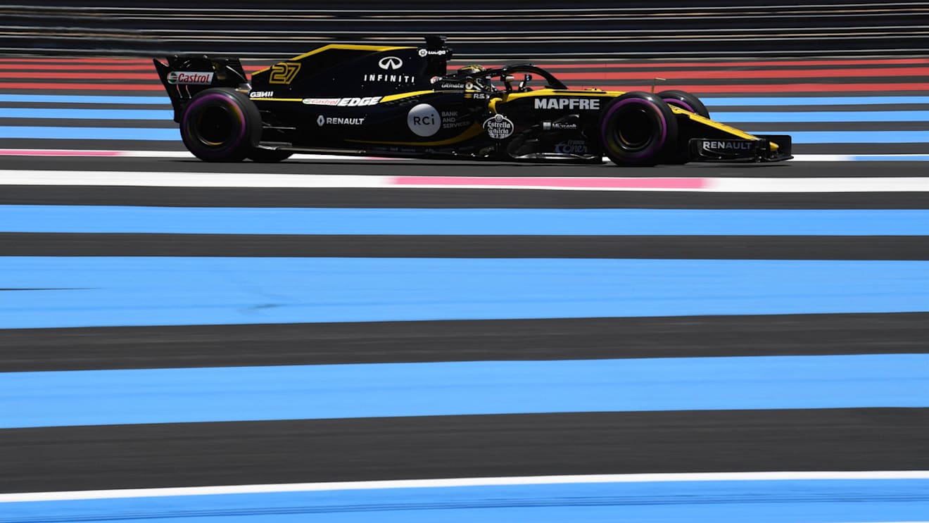 Nico Hulkenberg (GER) Renault Sport F1 Team RS18 at Formula One World Championship, Rd8, French Grand Prix, Practice, Paul Ricard, France, Friday 22 June 2018. © Mark Sutton/Sutton Images
