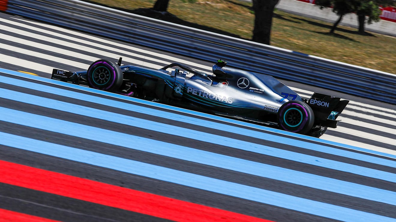Valtteri Bottas (FIN) Mercedes-AMG F1 W09 EQ Power+ at Formula One World Championship, Rd8, French Grand Prix, Practice, Paul Ricard, France, Friday 22 June 2018. © Manuel Goria/Sutton Images