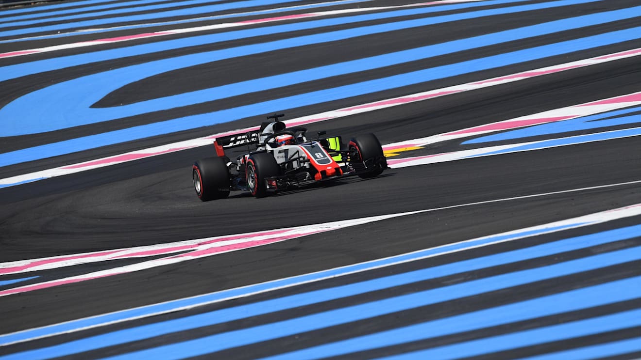 Romain Grosjean (FRA) Haas VF-18 at Formula One World Championship, Rd8, French Grand Prix, Practice, Paul Ricard, France, Friday 22 June 2018. © Jerry Andre/Sutton Images