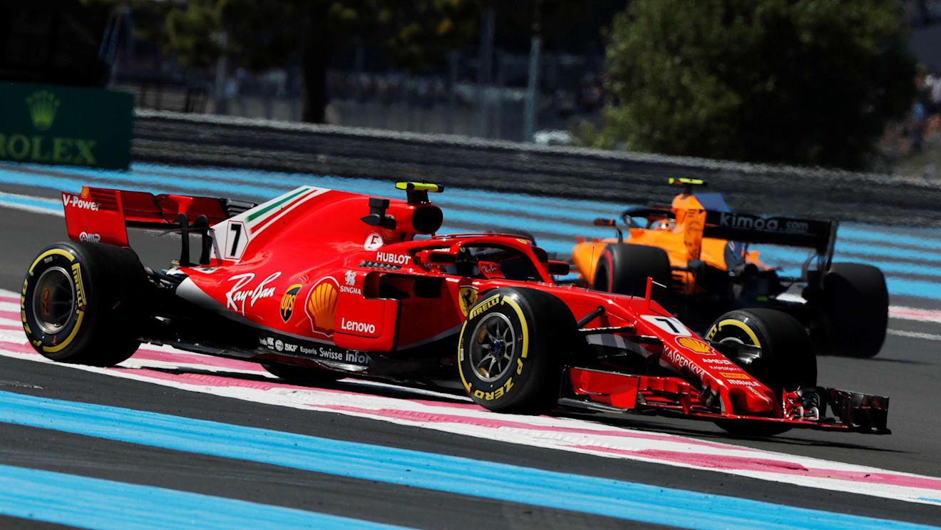 Kimi Raikkonen (FIN) Ferrari SF-71H spins at Formula One World Championship, Rd8, French Grand Prix, Practice, Paul Ricard, France, Friday 22 June 2018. © Manuel Goria/Sutton Images