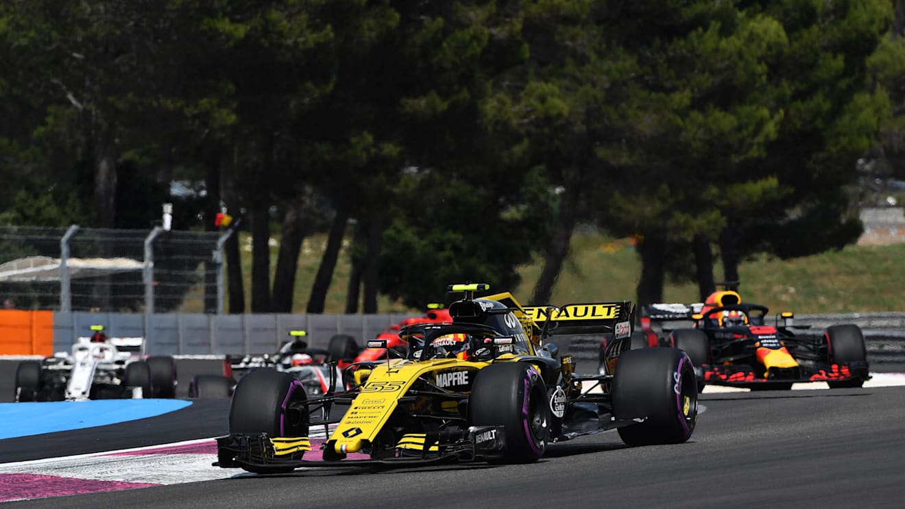 Carlos Sainz (ESP) Renault Sport F1 Team RS18 at Formula One World Championship, Rd8, French Grand Prix, Race, Paul Ricard, France, Sunday 24 June 2018. © Mark Sutton/Sutton Images