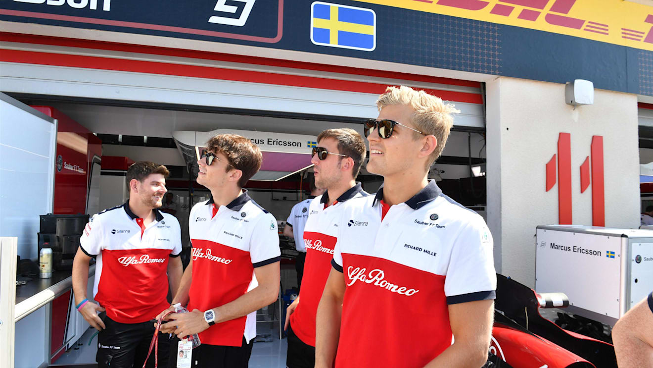 Marcus Ericsson (SWE) Alfa Romeo Sauber F1 Team at Formula One World Championship, Rd8, French Grand Prix, Preparations, Paul Ricard, France, Thursday 21 June 2018. © Mark Sutton/Sutton Images