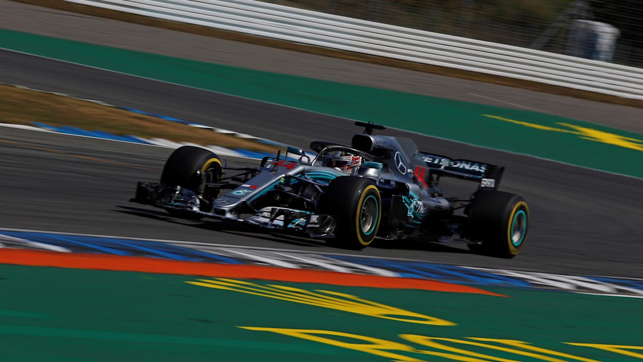 Lewis Hamilton (GBR) Mercedes-AMG F1 W09 EQ Power+ at Formula One World Championship, Rd11, German Grand Prix, Practice, Hockenheim, Germany, Friday 20 July 2018. © Manuel Goria/Sutton Images