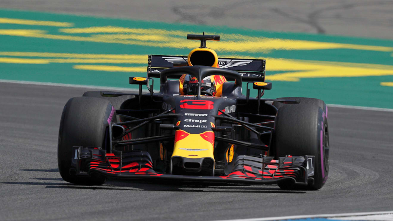 Daniel Ricciardo (AUS) Red Bull Racing RB14 at Formula One World Championship, Rd11, German Grand Prix, Practice, Hockenheim, Germany, Friday 20 July 2018. © Manuel Goria/Sutton Images