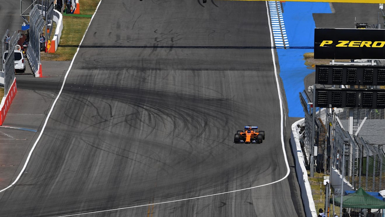 Fernando Alonso (ESP) McLaren MCL33 at Formula One World Championship, Rd11, German Grand Prix, Practice, Hockenheim, Germany, Friday 20 July 2018. © Jerry Andre/Sutton Images