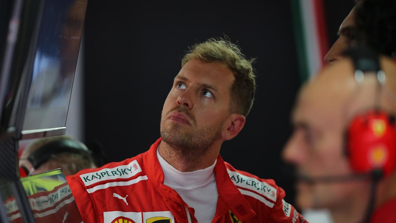 Sebastian Vettel (GER) Ferrari at Formula One World Championship, Rd11, German Grand Prix, Qualifying, Hockenheim, Germany, Saturday 21 July 2018. © Jerry Andre/Sutton Images