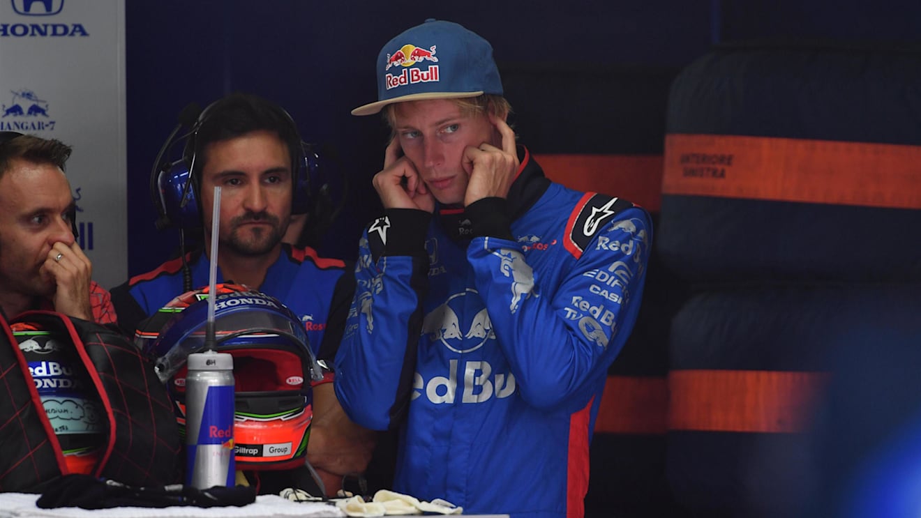 Brendon Hartley (NZL) Scuderia Toro Rosso at Formula One World Championship, Rd11, German Grand Prix, Practice, Hockenheim, Germany, Friday 20 July 2018. © Jerry Andre/Sutton Images