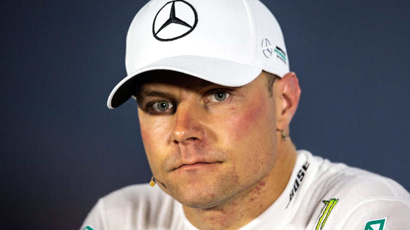Valtteri Bottas (FIN) Mercedes-AMG F1 in Press Conference at Formula One World Championship, Rd11, German Grand Prix, Qualifying, Hockenheim, Germany, Saturday 21 July 2018. © Manuel Goria/Sutton Images