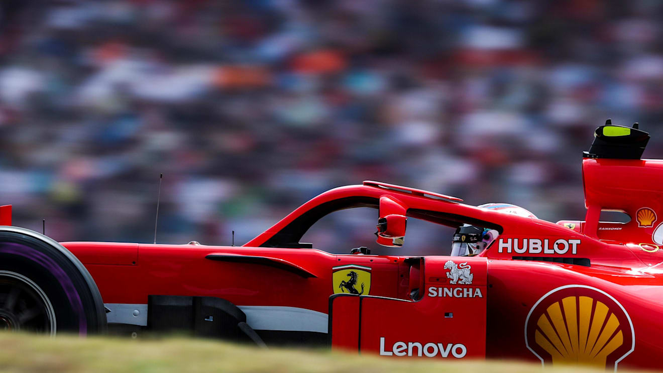 Kimi Raikkonen (FIN) Ferrari SF-71H at Formula One World Championship, Rd11, German Grand Prix, Qualifying, Hockenheim, Germany, Saturday 21 July 2018. © Manuel Goria/Sutton Images
