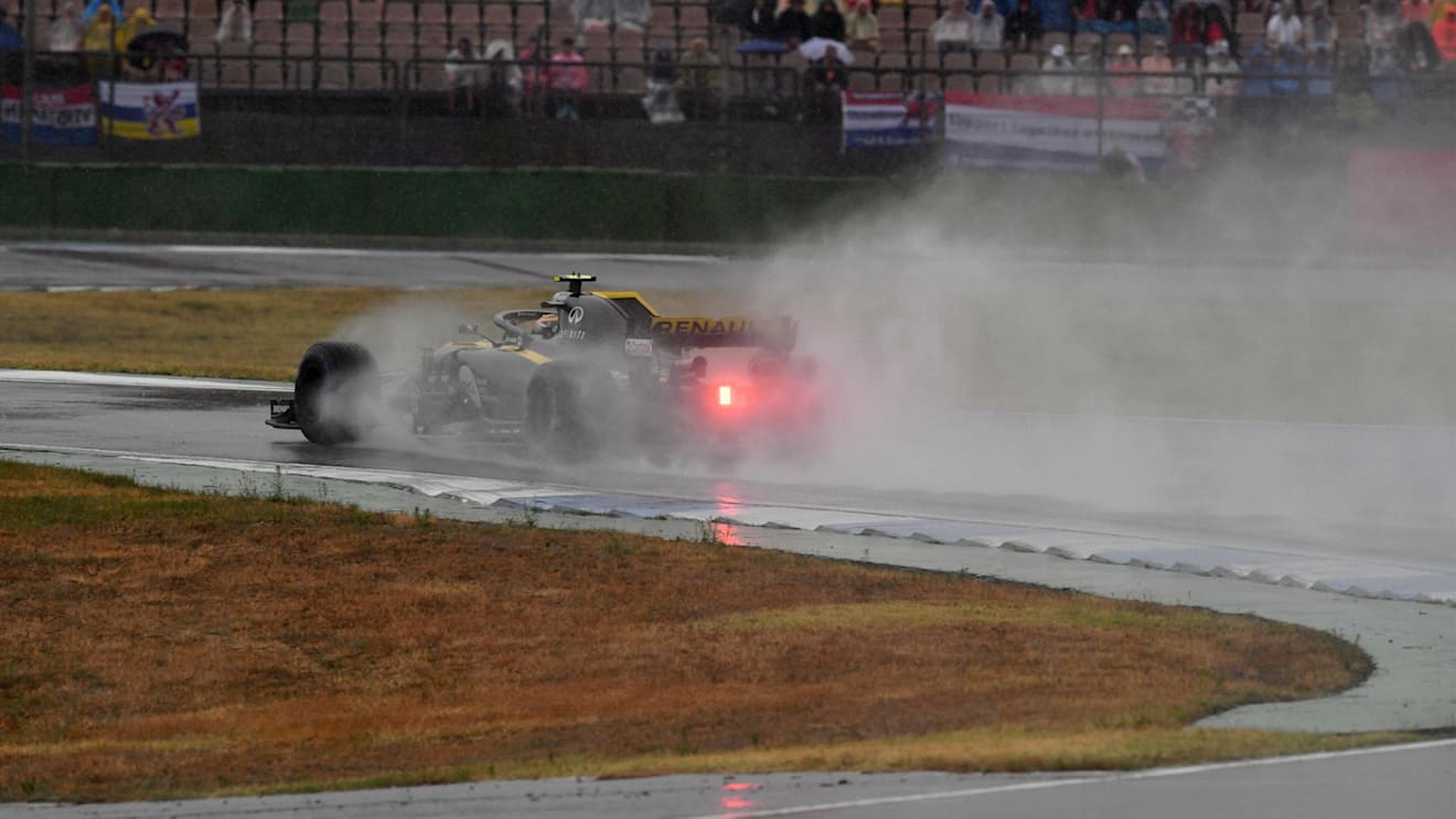 Carlos Sainz (ESP) Renault Sport F1 Team RS18 at Formula One World Championship, Rd11, German Grand Prix, Qualifying, Hockenheim, Germany, Saturday 21 July 2018. © Mark Sutton/Sutton Images