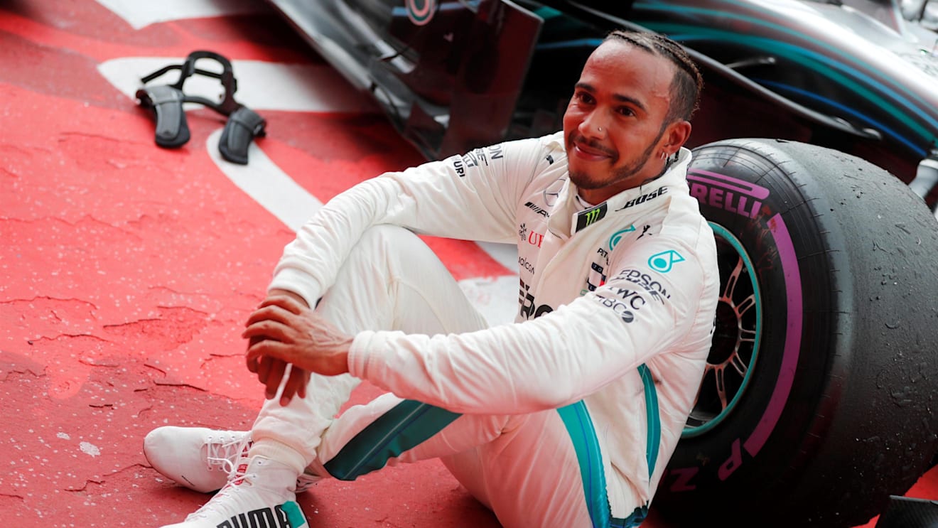 Race winner Lewis Hamilton (GBR) Mercedes-AMG F1 celebrates in parc ferme at Formula One World Championship, Rd11, German Grand Prix, Race, Hockenheim, Germany, Sunday 22 July 2018. © Steven Tee/LAT/Sutton Images