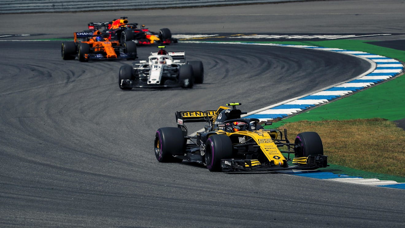 Carlos Sainz (ESP) Renault Sport F1 Team RS18 at Formula One World Championship, Rd11, German Grand Prix, Race, Hockenheim, Germany, Sunday 22 July 2018. © Manuel Goria/Sutton Images