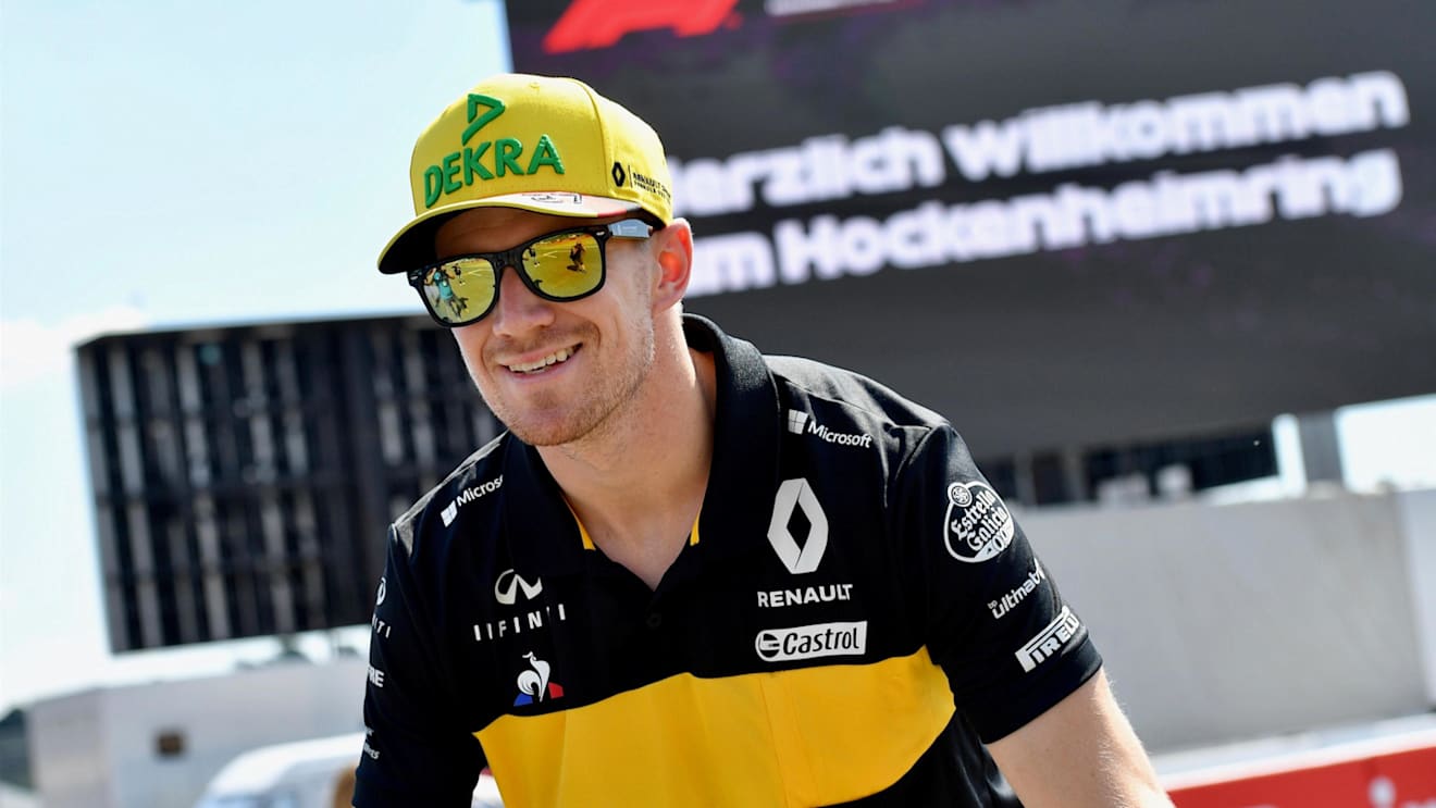 Nico Hulkenberg (GER) Renault Sport F1 Team at Formula One World Championship, Rd11, German Grand Prix, Preparations, Hockenheim, Germany, Thursday 19 July 2018. © Jerry Andre/Sutton Images