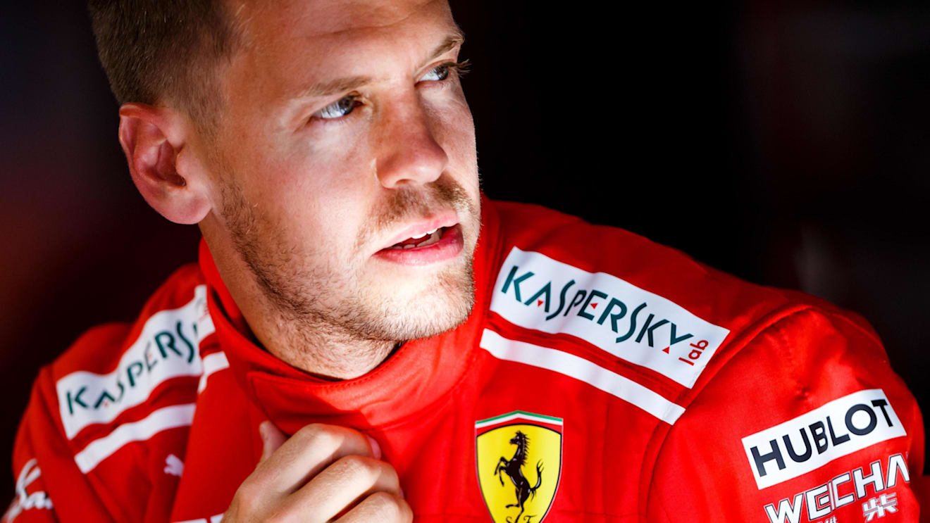 Sebastian Vettel (GER) Ferrari at Formula One World Championship, Rd11, German Grand Prix, Preparations, Hockenheim, Germany, Thursday 19 July 2018. © Jerry Andre/Sutton Images