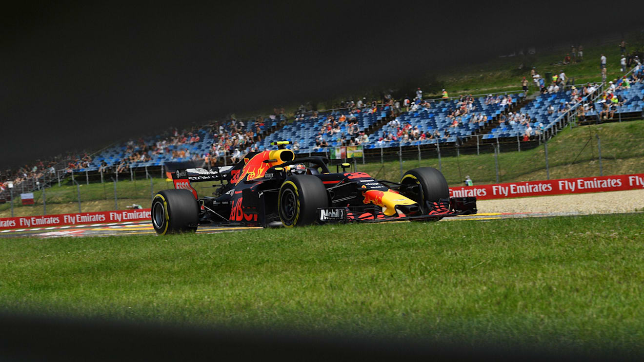 Max Verstappen (NED) Red Bull Racing RB14 at Formula One World Championship, Rd12, Hungarian Grand Prix, Practice, Hungaroring, Hungary, Friday 27 July 2018. © Jerry Andre/Sutton Images