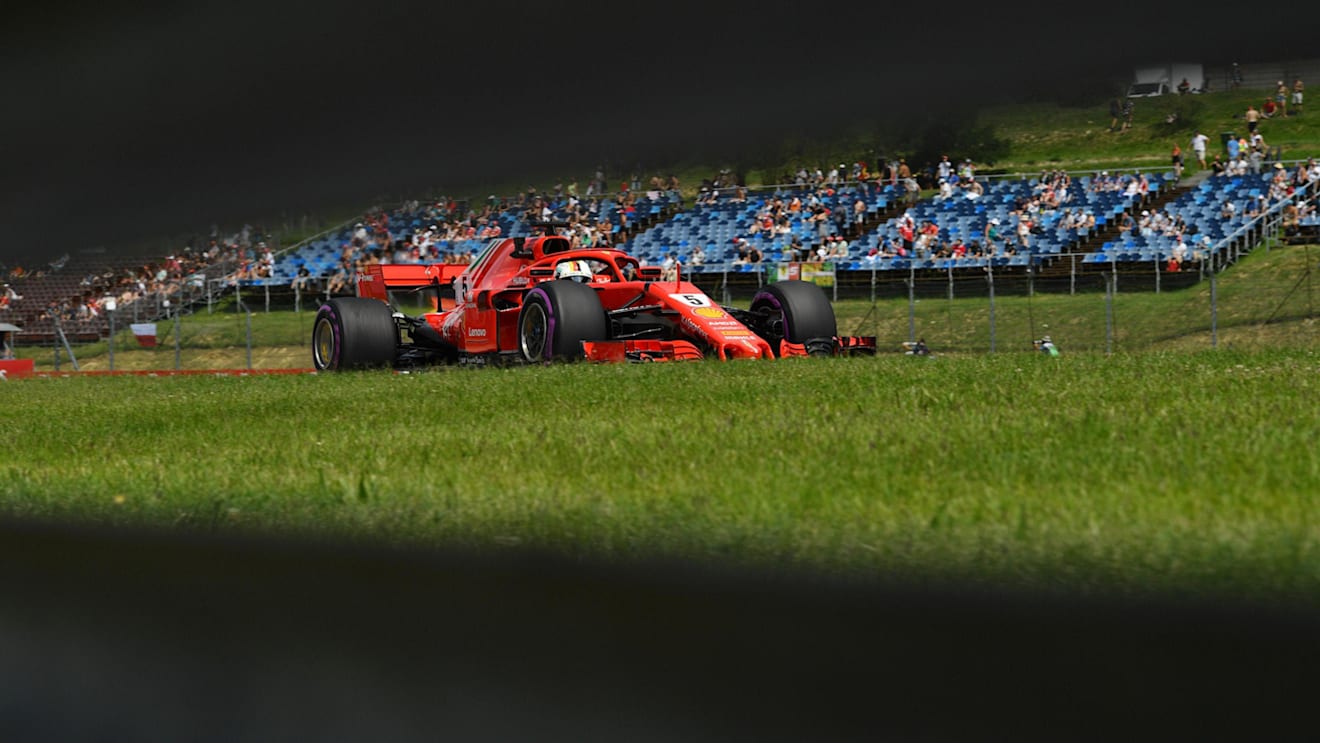 Sebastian Vettel (GER) Ferrari SF-71H at Formula One World Championship, Rd12, Hungarian Grand Prix, Practice, Hungaroring, Hungary, Friday 27 July 2018. © Jerry Andre/Sutton Images