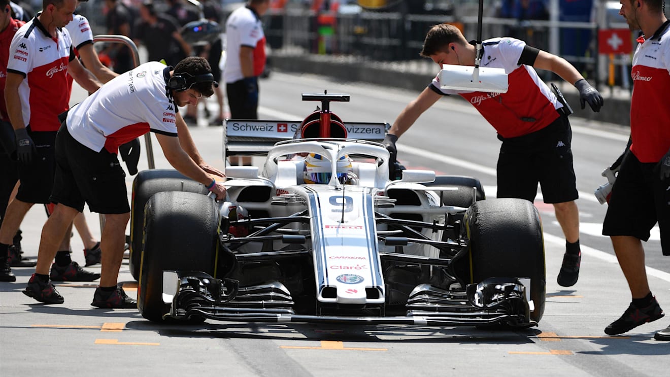 Marcus Ericsson (SWE) Alfa Romeo Sauber C37 at Formula One World Championship, Rd12, Hungarian Grand Prix, Practice, Hungaroring, Hungary, Friday 27 July 2018. © Mark Sutton/Sutton Images