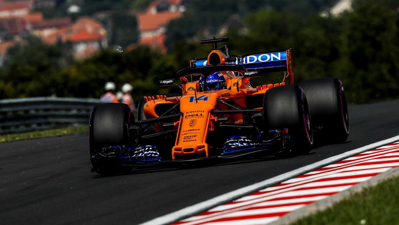 Fernando Alonso (ESP) McLaren MCL33 at Formula One World Championship, Rd12, Hungarian Grand Prix, Practice, Hungaroring, Hungary, Friday 27 July 2018. © Manuel Goria/Sutton Images