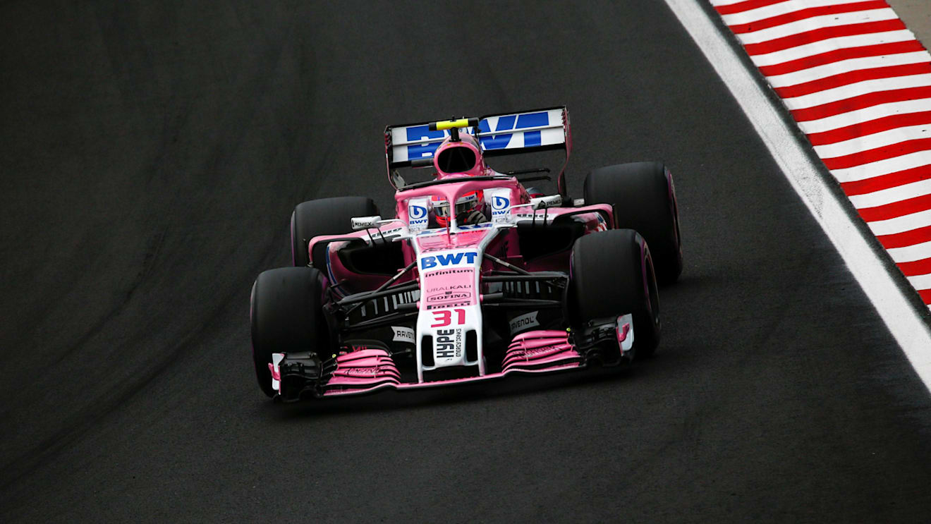Esteban Ocon (FRA) Force India VJM11 at Formula One World Championship, Rd12, Hungarian Grand Prix, Qualifying, Hungaroring, Hungary, Saturday 28 July 2018. © Manuel Goria/Sutton Images