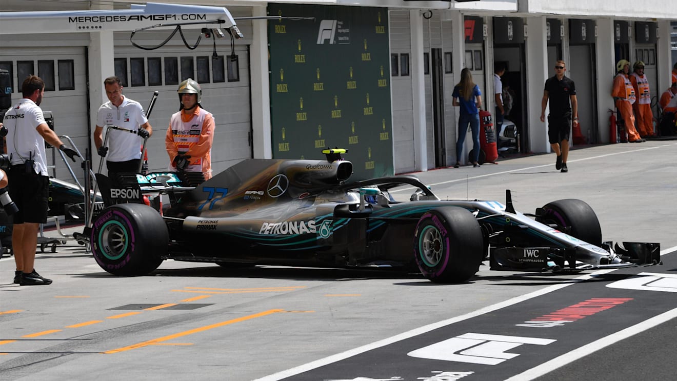 Valtteri Bottas (FIN) Mercedes-AMG F1 W09 EQ Power+ at Formula One World Championship, Rd12, Hungarian Grand Prix, Qualifying, Hungaroring, Hungary, Saturday 28 July 2018. © Mark Sutton/Sutton Images