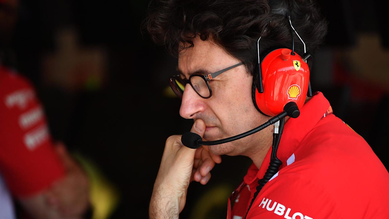 Mattia Binotto (ITA) Ferrari Chief Technical Officer at Formula One World Championship, Rd12, Hungarian Grand Prix, Qualifying, Hungaroring, Hungary, Saturday 28 July 2018. © Mark Sutton/Sutton Images