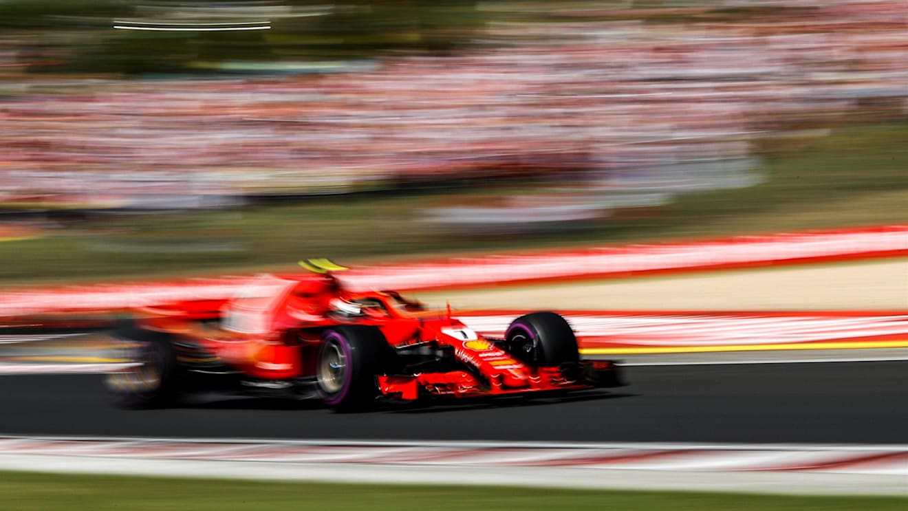 Kimi Raikkonen (FIN) Ferrari SF-71H at Formula One World Championship, Rd12, Hungarian Grand Prix, Race, Hungaroring, Hungary, Sunday 29 July 2018. © Manuel Goria/Sutton Images