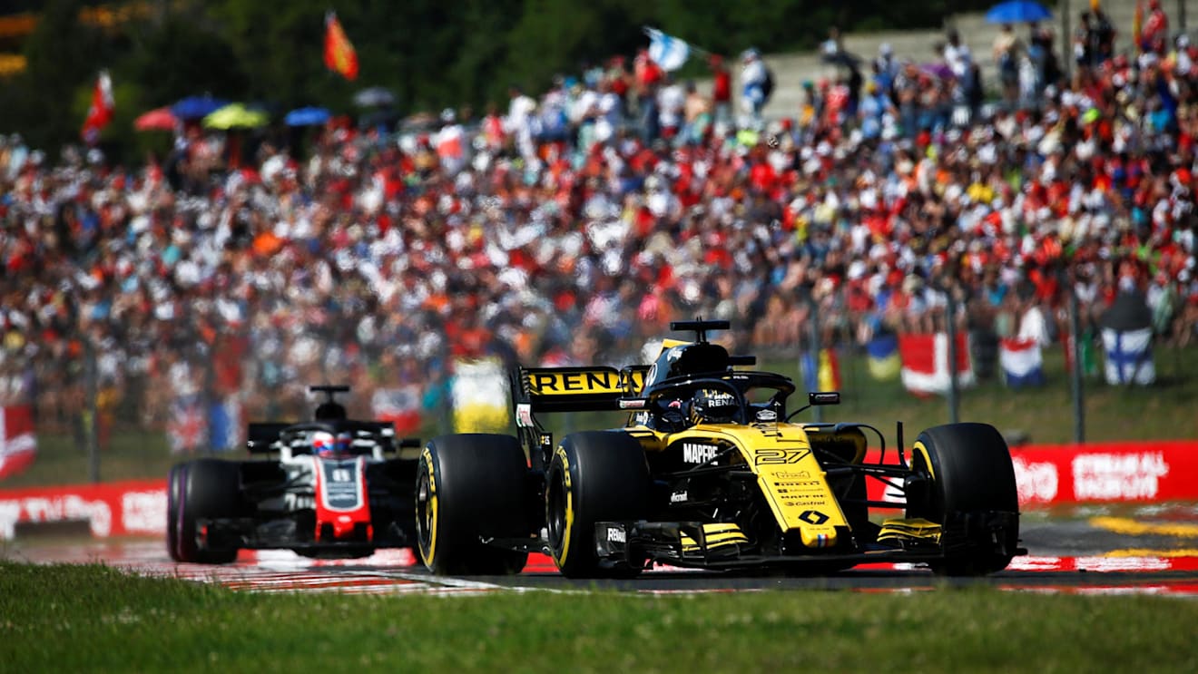 Nico Hulkenberg (GER) Renault Sport F1 Team RS18 at Formula One World Championship, Rd12, Hungarian Grand Prix, Race, Hungaroring, Hungary, Sunday 29 July 2018. © Manuel Goria/Sutton Images