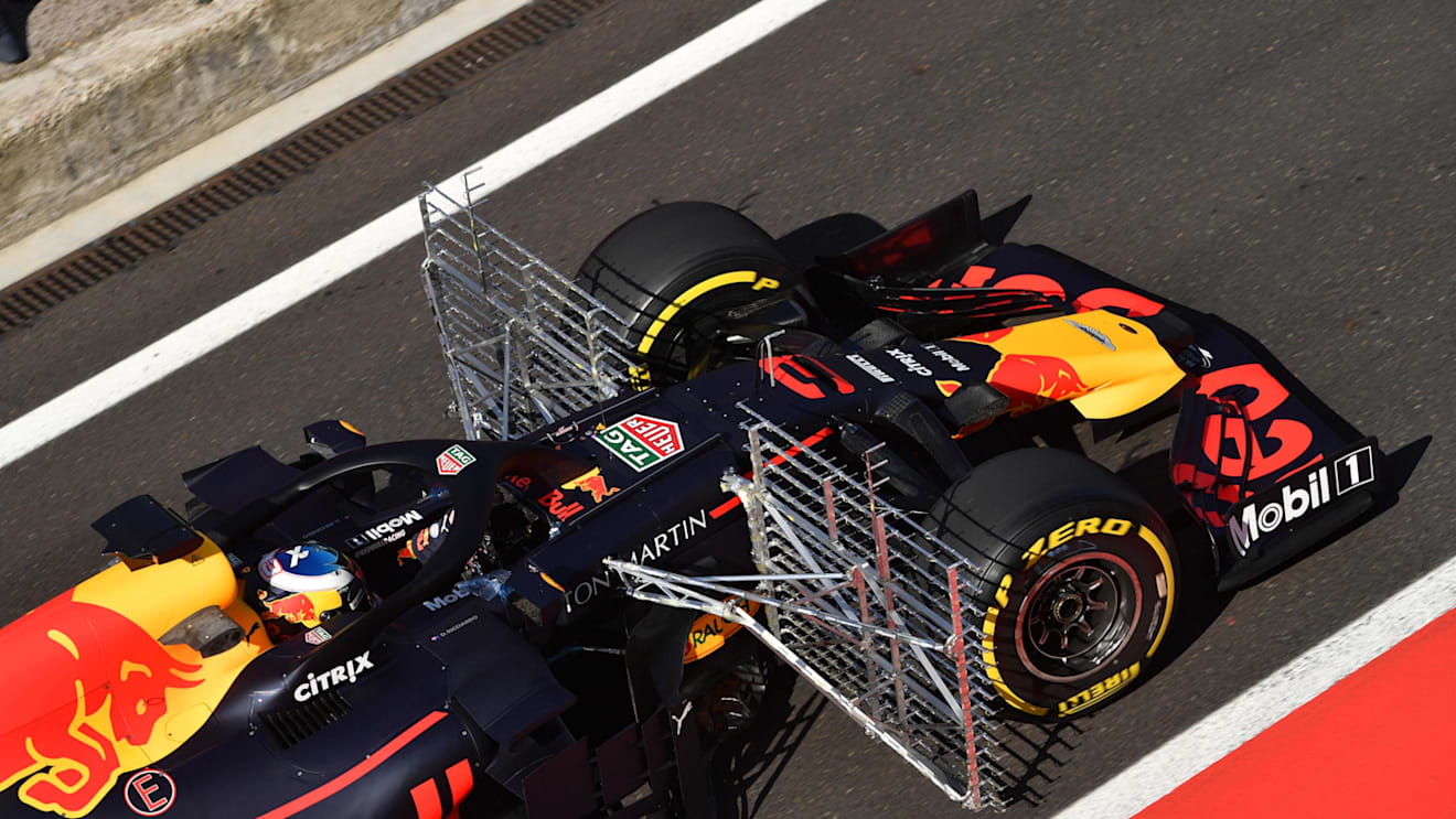 Daniel Ricciardo (AUS) Red Bull Racing RB14 with aero sensors at Formula One Testing, Day One, Hungaroring, Hungary, Tuesday 31 July 2018. © Mark Sutton/Sutton Images