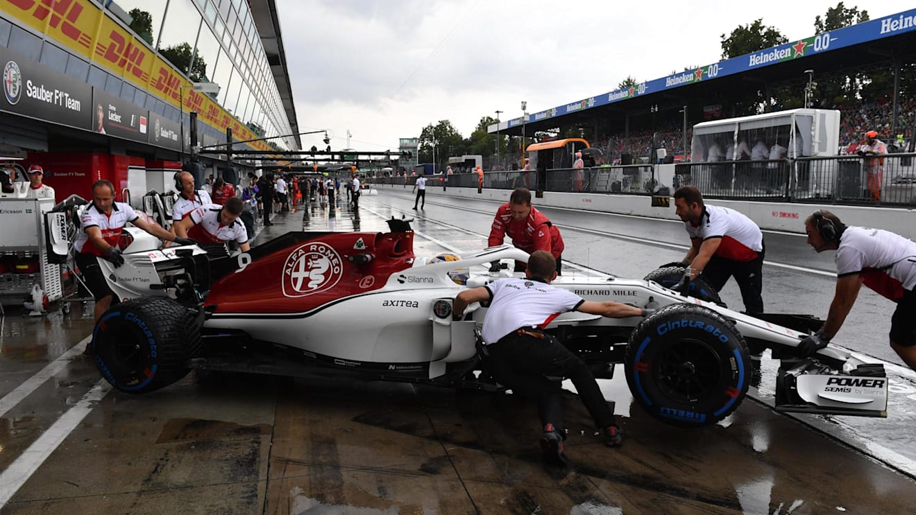 Marcus Ericsson, Alfa Romeo Sauber C37 at Formula One World Championship, Rd14, Italian Grand Prix, Practice, Monza, Italy, Friday 31 August 2018. © Mark Sutton/Sutton Images