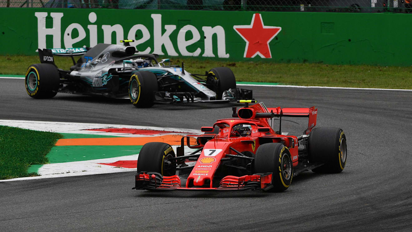 Kimi Raikkonen, Ferrari SF71H at Formula One World Championship, Rd14, Italian Grand Prix, Practice, Monza, Italy, Friday 31 August 2018. © Mark Sutton/Sutton Images