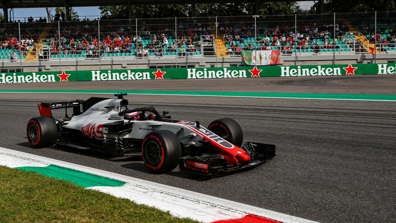 Romain Grosjean, Haas F1 Team VF-18 at Formula One World Championship, Rd14, Italian Grand Prix, Qualifying, Monza, Italy, Saturday 1 September 2018. © Manuel Goria/Sutton Images