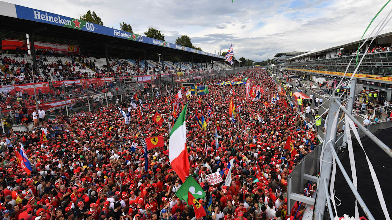 Fans at Formula One World Championship, Rd14, Italian Grand Prix, Race, Monza, Italy, Sunday 2 September 2018. © Jerry Andre/Sutton Images