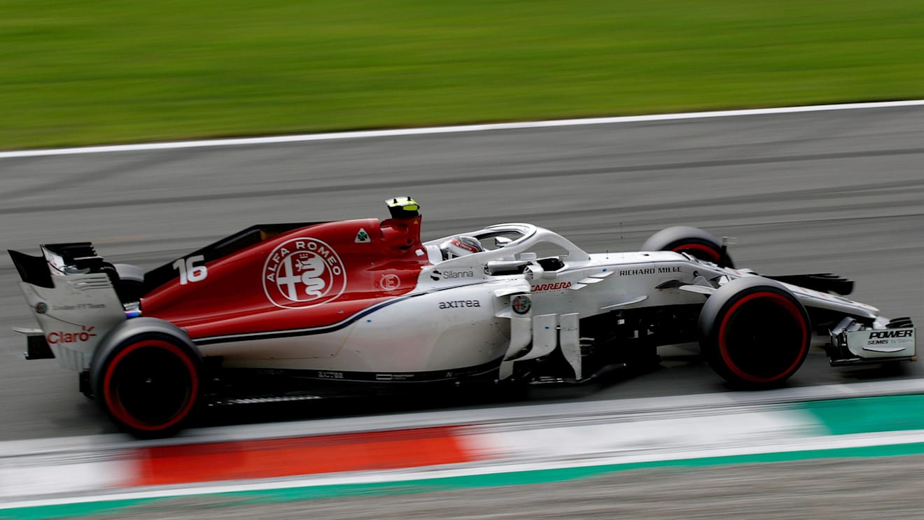Charles Leclerc, Alfa Romeo Sauber C37 at Formula One World Championship, Rd14, Italian Grand Prix, Race, Monza, Italy, Sunday 2 September 2018. © Manuel Goria/Sutton Images