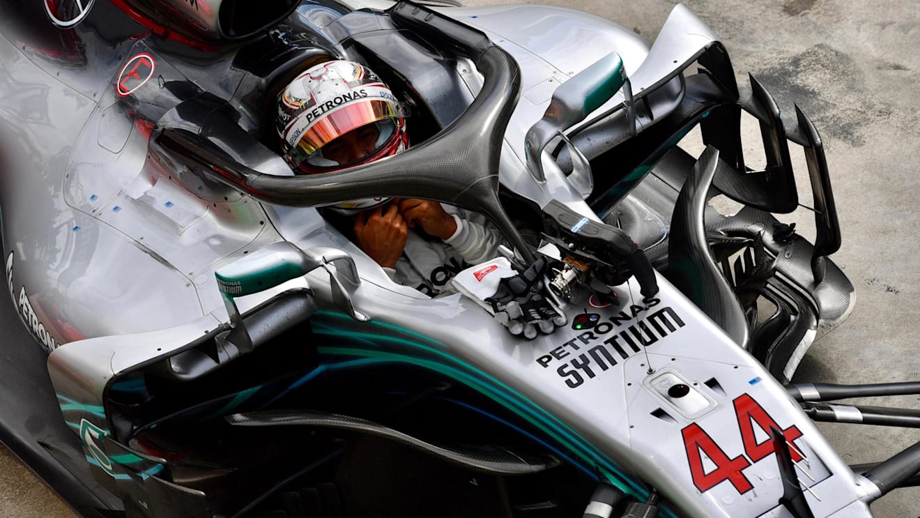 Race winner Lewis Hamilton, Mercedes AMG F1 W09 in parc ferme at Formula One World Championship, Rd14, Italian Grand Prix, Race, Monza, Italy, Sunday 2 September 2018. © Jerry Andre/Sutton Images