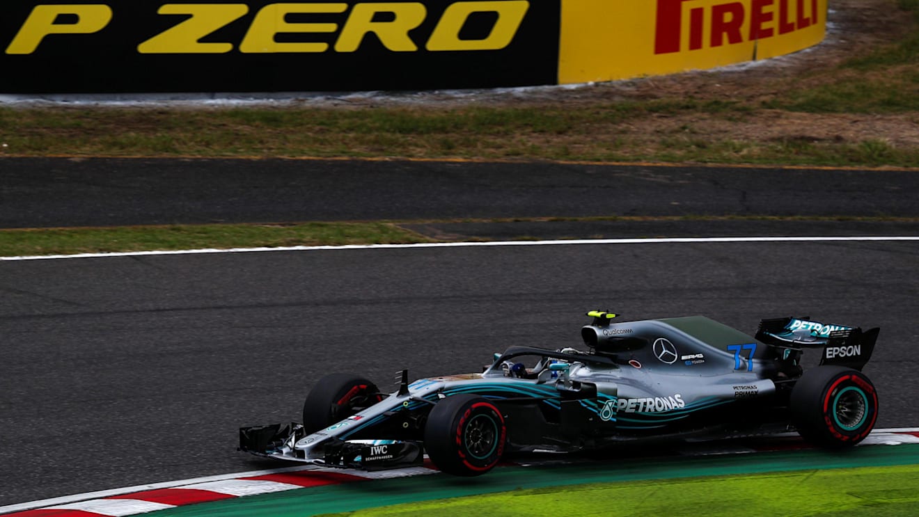 Valtteri Bottas, Mercedes AMG F1 W09 EQ Power+ at Formula One World Championship, Rd17, Japanese Grand Prix, Qualifying, Suzuka, Japan, Saturday 6 October 2018.