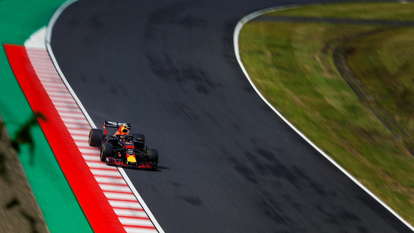 Max Verstappen, Red Bull Racing RB14 at Formula One World Championship, Rd17, Japanese Grand Prix, Qualifying, Suzuka, Japan, Saturday 6 October 2018.