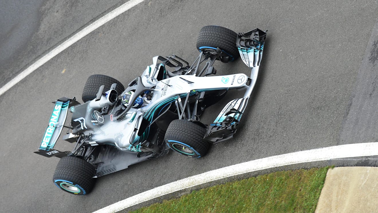 Valtteri Bottas (FIN) Mercedes-AMG F1 W09 EQ Power+ at Mercedes-AMG F1 W09 EQ Power+ Launch and First Run, Silverstone, England, 22 February 2018. © Simon Galloway/Sutton Images