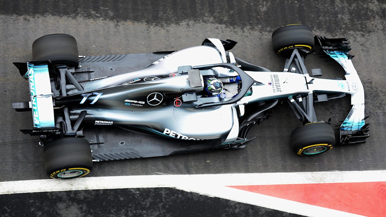 Valtteri Bottas (FIN) Mercedes-AMG F1 W09 EQ Power+ at Mercedes-AMG F1 W09 EQ Power+ Launch and First Run, Silverstone, England, 22 February 2018. © Simon Galloway/Sutton Images