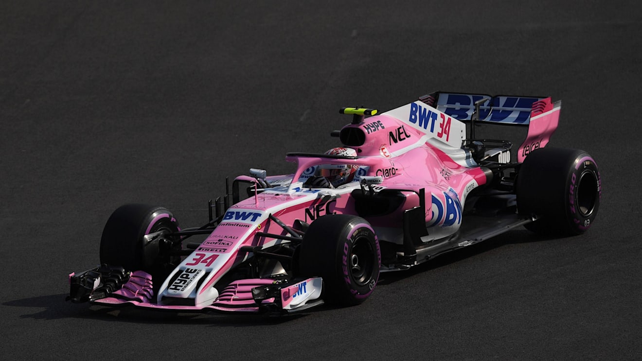 Nicholas Latifi, Racing Point Force India VJM11 at Formula One World Championship, Rd19, Mexican Grand Prix, Practice, Circuit Hermanos Rodriguez, Mexico City, Mexico, Friday 26 October 2018.
