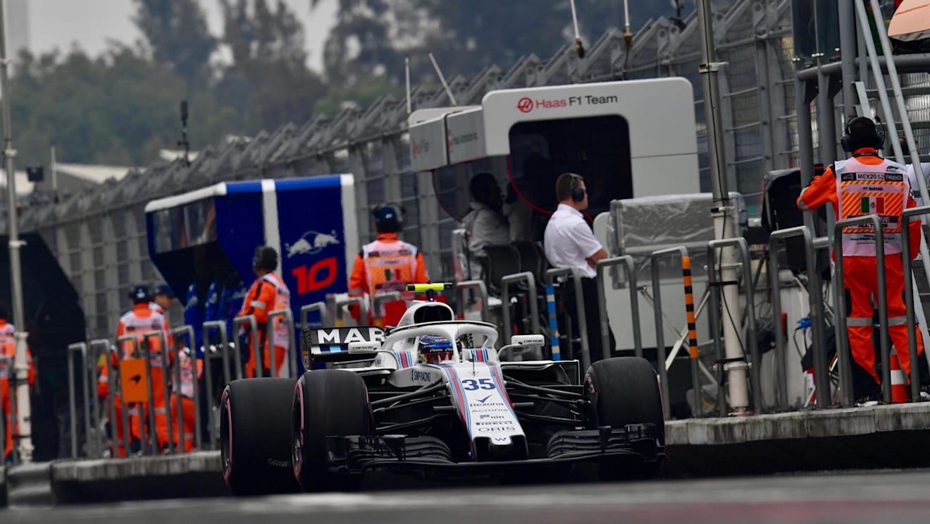 Sergey Sirotkin, Williams FW41 at Formula One World Championship, Rd19, Mexican Grand Prix, Qualifying, Circuit Hermanos Rodriguez, Mexico City, Mexico, Saturday 27 October 2018.