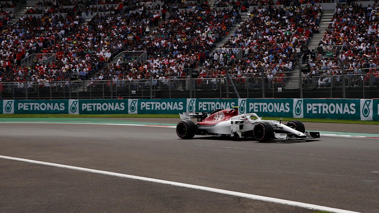 Charles Leclerc, Alfa Romeo Sauber C37 at Formula One World Championship, Rd19, Mexican Grand Prix, Race, Circuit Hermanos Rodriguez, Mexico City, Mexico, Sunday 28 October 2018.