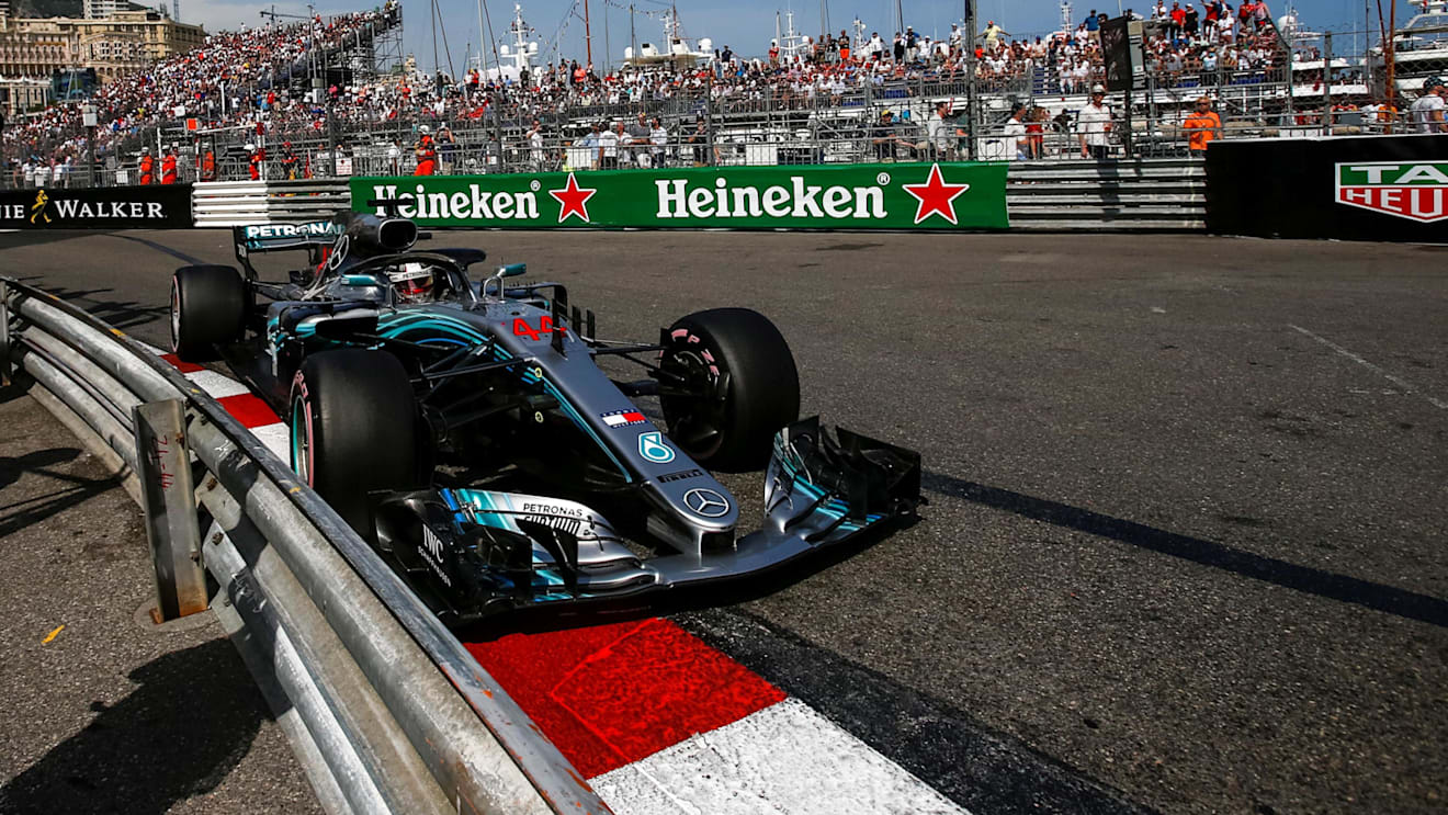 Lewis Hamilton (GBR) Mercedes-AMG F1 W09 EQ Power+ at Formula One World Championship, Rd6, Monaco Grand Prix, Qualifying, Monte-Carlo, Monaco, Saturday 26 May 2018. © Manuel Goria/Sutton Images
