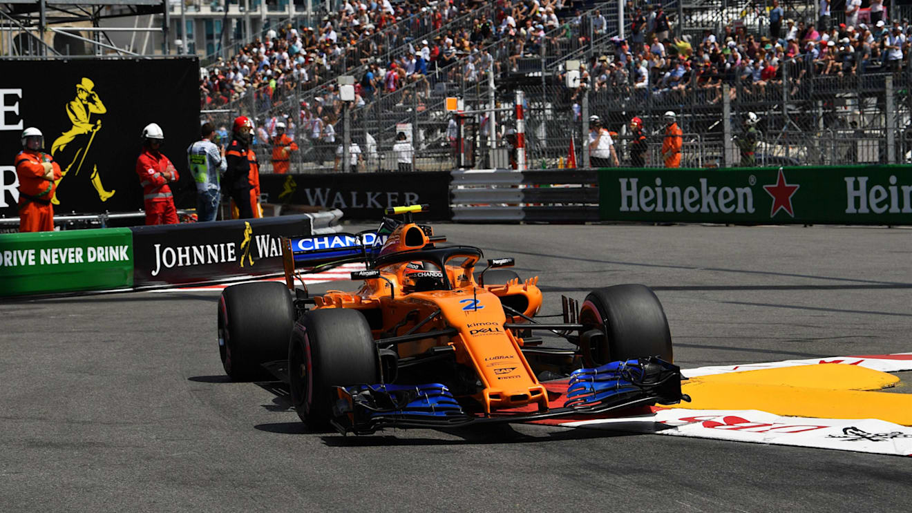 Stoffel Vandoorne (BEL) McLaren MCL33 at Formula One World Championship, Rd6, Monaco Grand Prix, Qualifying, Monte-Carlo, Monaco, Saturday 26 May 2018. © Mark Sutton/Sutton Images
